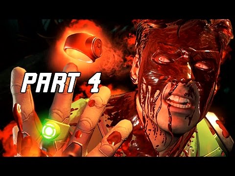 INJUSTICE 2 Walkthrough Part 4 - GREEN LANTERN - Sea of Troubles (Story Mode Let's Play)