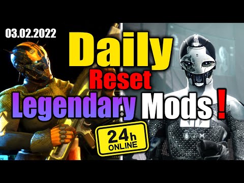 WEAPON & GEAR MODS | ADA-1 & BANSHEE-44 DAILY RESET | 03.02.2022 | DESTINY 2