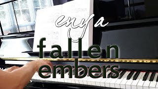 enya // fallen embers • solo piano cover by Luke Wahl