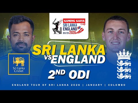 🔴 LIVE | 2nd ODI | England tour of Sri Lanka 2026 || Cricket 26