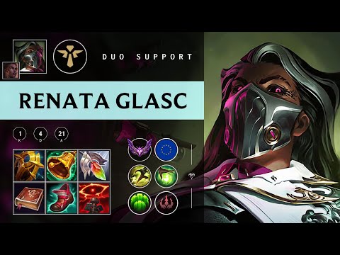 Renata Glasc Support vs Rakan - EUW Master Patch 25.23