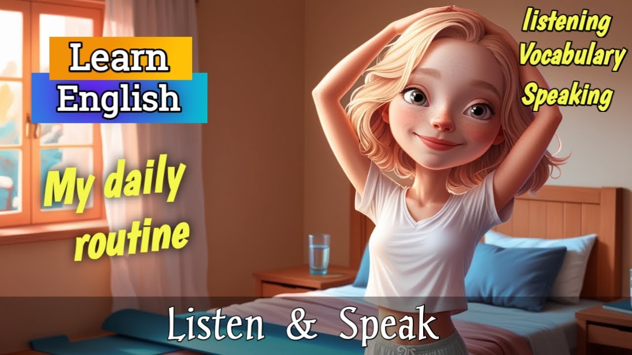 My daily routine | learn english through story | english story