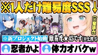 とある理由により1人だけダンスの難易度が上限突破し一生ジャンプし続ける事になった風真いろは【ホロライブ 切り抜き 風真いろは 星街すいせい】