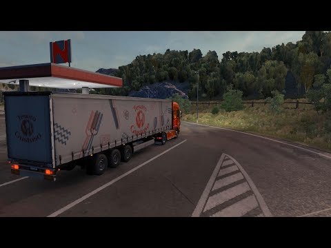 ETS2 timelapse: Roma - Montpellier (1122 km)