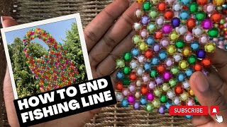 HOW TO END YOUR FISHING LINE/THREAD WHEN MAKING BEADED BAGS DON’T TIE IT! LEARN THIS INSTEAD👆🏽