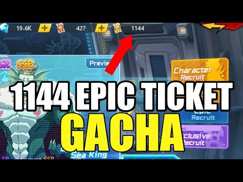 GACHA 1144 EPIC TICKET ft @mieruhitostudio || One Punch Man The Strongest