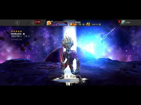 Rank Up - Maxed 5* Warlock & R4 5* Falcon