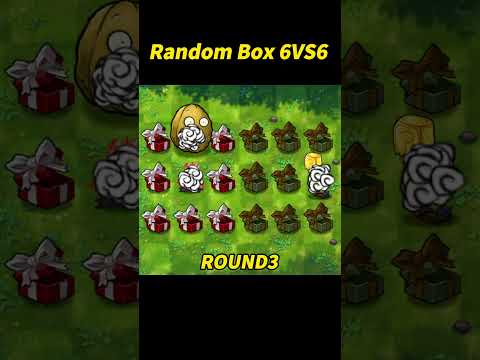 PVZ 1 Fusion Challenge! 9 Plant Boxes vs 9 Zombie Boxes#pvz #plantsvszombies #pvzchallenge