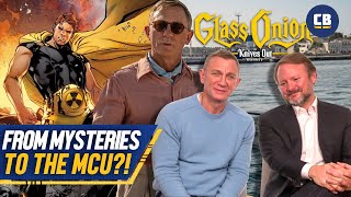 Daniel Craig To The MCU? Glass Onion's Daniel Craig and Rian Johnson Talk Marvel Futures by Comicbook.com