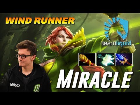 Miracle Windranger [ROUGH GAME ] Dota 2
