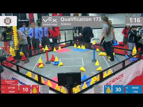 2018 VRC Sci Q173 - 6715B 7458F vs 8855B 170A - 97 to 100