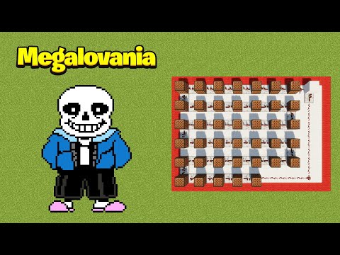 "Megalovania" - Undertale Minecraft Note Blocks Tutorial