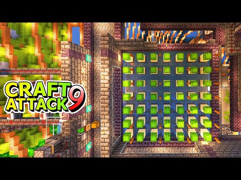 The rarest ORE in Minecraft?! Unexpected & new farm! - Minecraft Craft Attack 9 #104