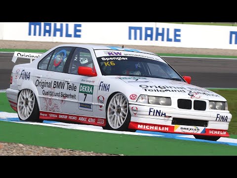 DTM Classic Cup - Bruno Spengler - BMW 320i E36 STW - DTM-Champion 2012 - Interview am BILSTER BERG.