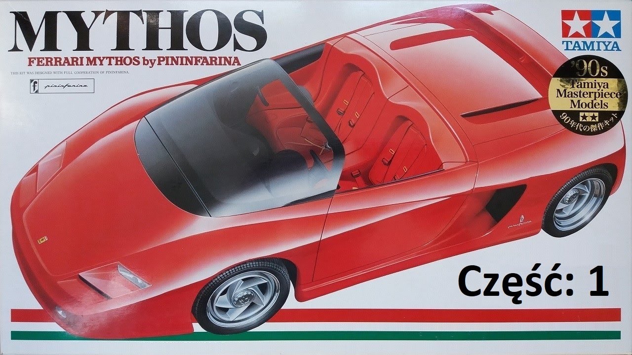 1989 Ferrari Mythos, Tamiya 24104 (1991)