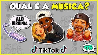 🎵ADIVINHE A MÚSICA DO TIKTOK com EMOJIS 💜 Alô Virginia Parte 3💄🔊 #quiz