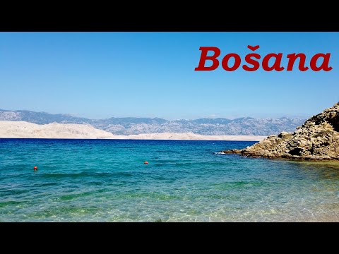 Plaża Rozin Bok Bosana i punkt widokowy na wyspie Pag - piękno wyspy w pełnej okazałości!