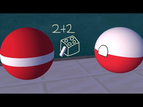 EPIC Math Tests in Countryballs School 🤯