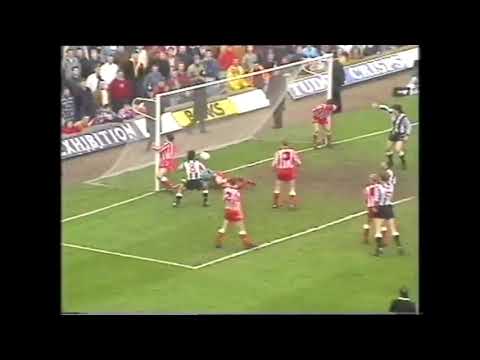 Newcastle United 1 Sunderland 0 1991/92