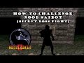 Mortal Kombat 2 Secret Boss Fight How To Challenge Noob Saibot