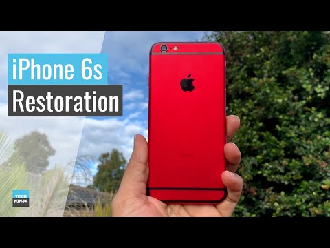 iPhone 6s Restoration | Custom Red and Black iPhone