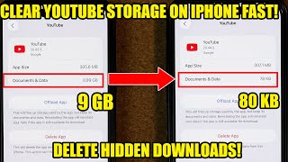 Download lagu Cara Menghapus Penyimpanan YouTube di iPhone | Hapus Video Unduhan Tersembunyi & Kosongkan Ruang ... mp3
