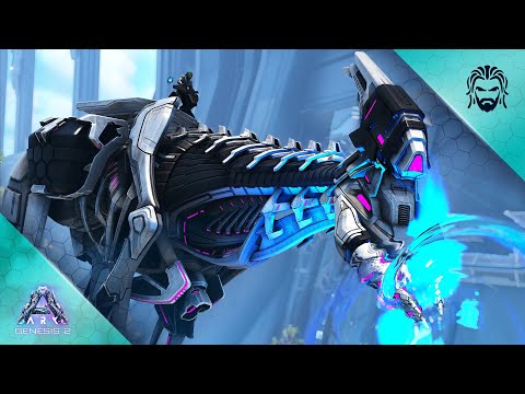 I Tamed the Ultimate Harvesting Stryder! - ARK Genesis Part 2 [E14]