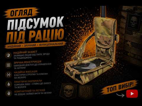 Подсумок R-KIT Flip Radio M под рацию PRC-148 / Garmin GPSMAP / Motorola / Hytera Multicam - фото 1 - id-p3134026488