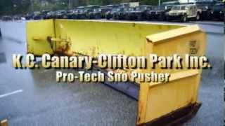 preview picture of video 'K.C. Canary-Clifton Park Inc. Pro-Tech Sno Pusher Snow Plow Attachment on GovLiquidation.com'