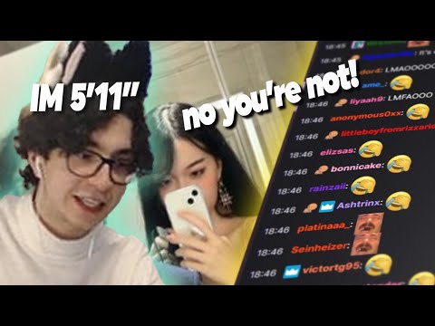zy0x arguing about his height for 15 mins - zyox clips compilations