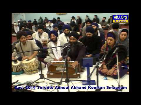 016 Toronto Dec. 2014 Smaagam - Monday Evening Keertan - Bh. Rupinder Singh Jee