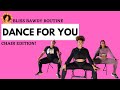 DANCE FOR YOU BEYONCE DANCE FITNESS ROUTINE CHAIR ROUTINE BLISS BAWDY ROUTINE JBLISS