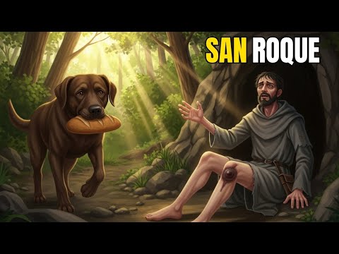 🐕 Saint Roch, the Saint who was saved by a dog during the Black Death ✝️💔