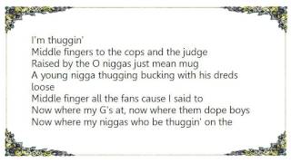 DJ Khaled - I&#39;m Thuggin Lyrics