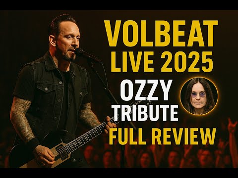 Volbeat Live at Kia Forum 2025 – Ozzy Tribute + Full Concert Review & Setlist | LiveRockMusic