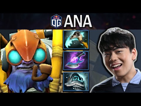 OG.ANA SMURF TINKER WITH 23 KILLS & SHIVAS - DOTA 2 7.31 GAMEPLAY
