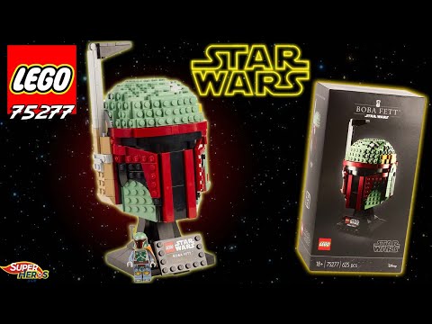 Vidéo LEGO Star Wars 75277 : Le casque de Boba Fett