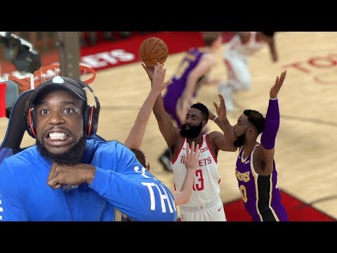 Clamping Up James Harden! Lakers vs Rockets NBA 2K19 MyCareer Ep 90