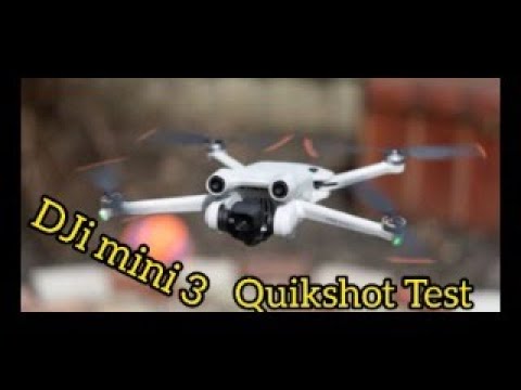 Dji Mini 3 Quickshot Boomer rang Test Pt.3