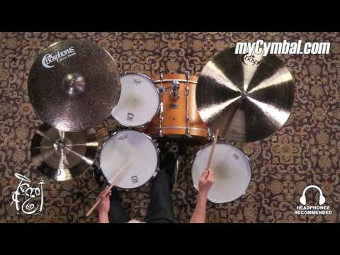 Bosphorus 22" Master Ride Cymbal - Played by Tom Lonardo - 2040g (M22R-1110216J)