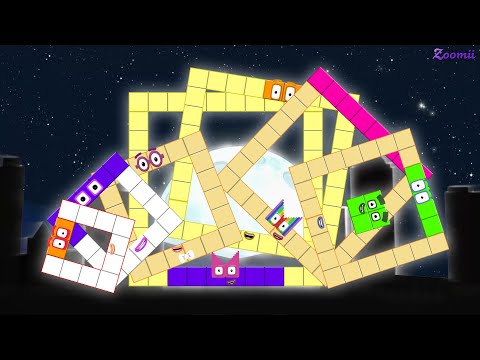 Looking for Numberblocks Puzzle Tetris NEW Perforated Box ASMR - Numberblocks Satisfying Video #57