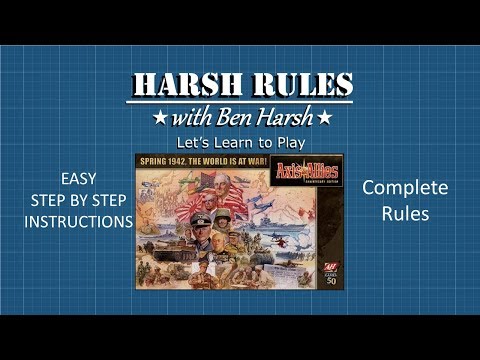 Harsh Rules: Let's Learn to Play - Axis & Allies: Anniversary Edition