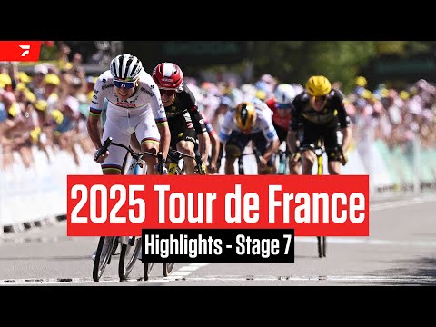 Tour de France 2025 Stage 7 Highlights