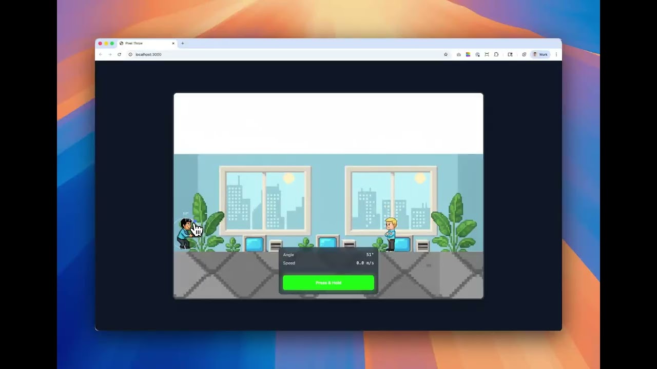 Pixel Throw project preview