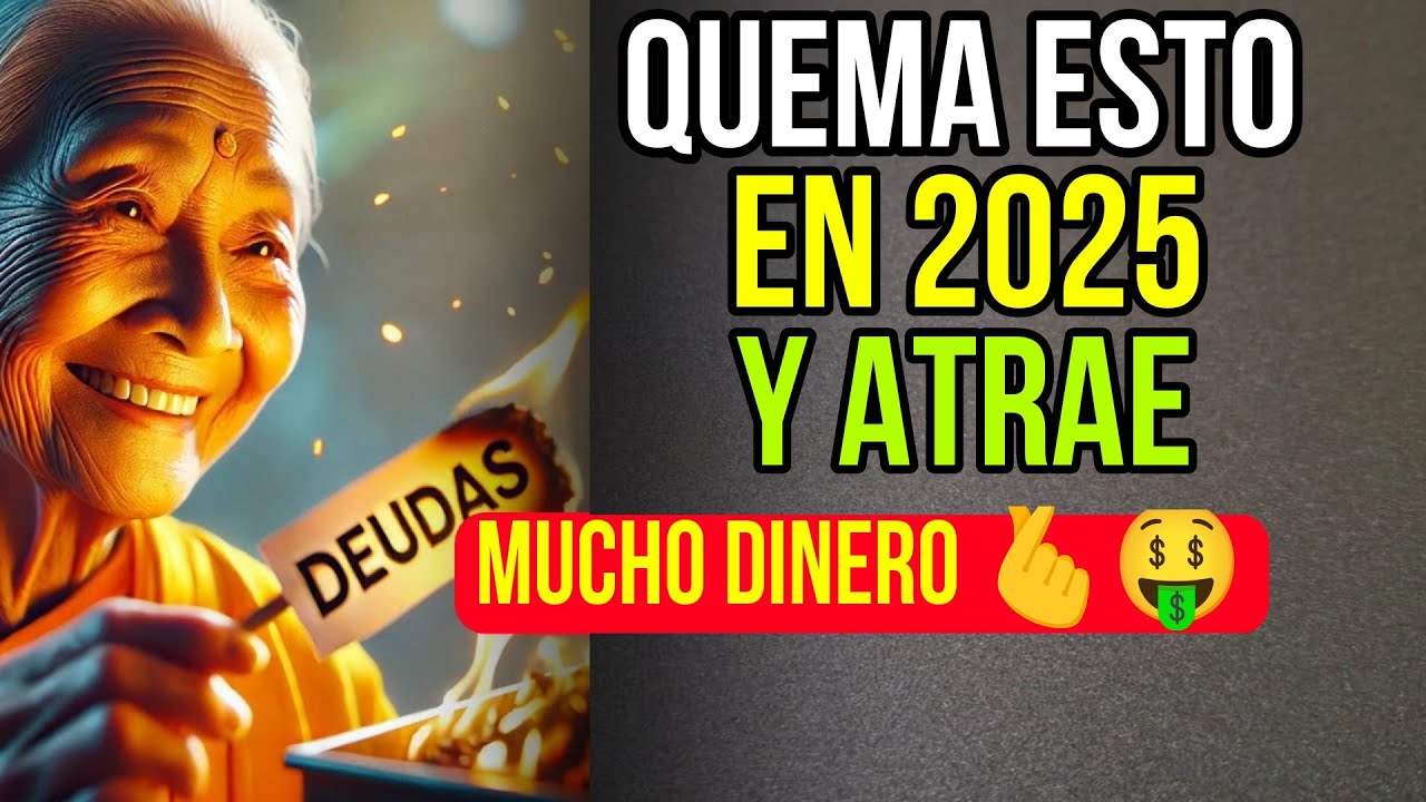 QUEMA ésto antes de Fin de Año y Atrae DINERO Rápido en 2025 | Enseñanzas Budistas