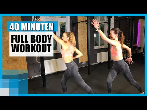 40 MIN Full Body: Starkes Workout für zu Hause in zwei Schwierigkeitsstufen 💪 | mit Power&Soul