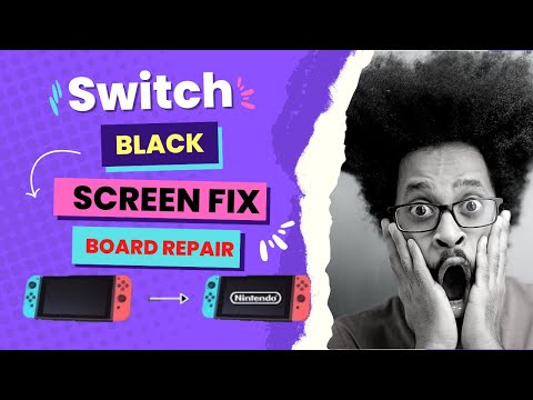 👀Nintendo #switch Black Screen #fixed ? - P13USB Chip - Mail-In Repair 4k