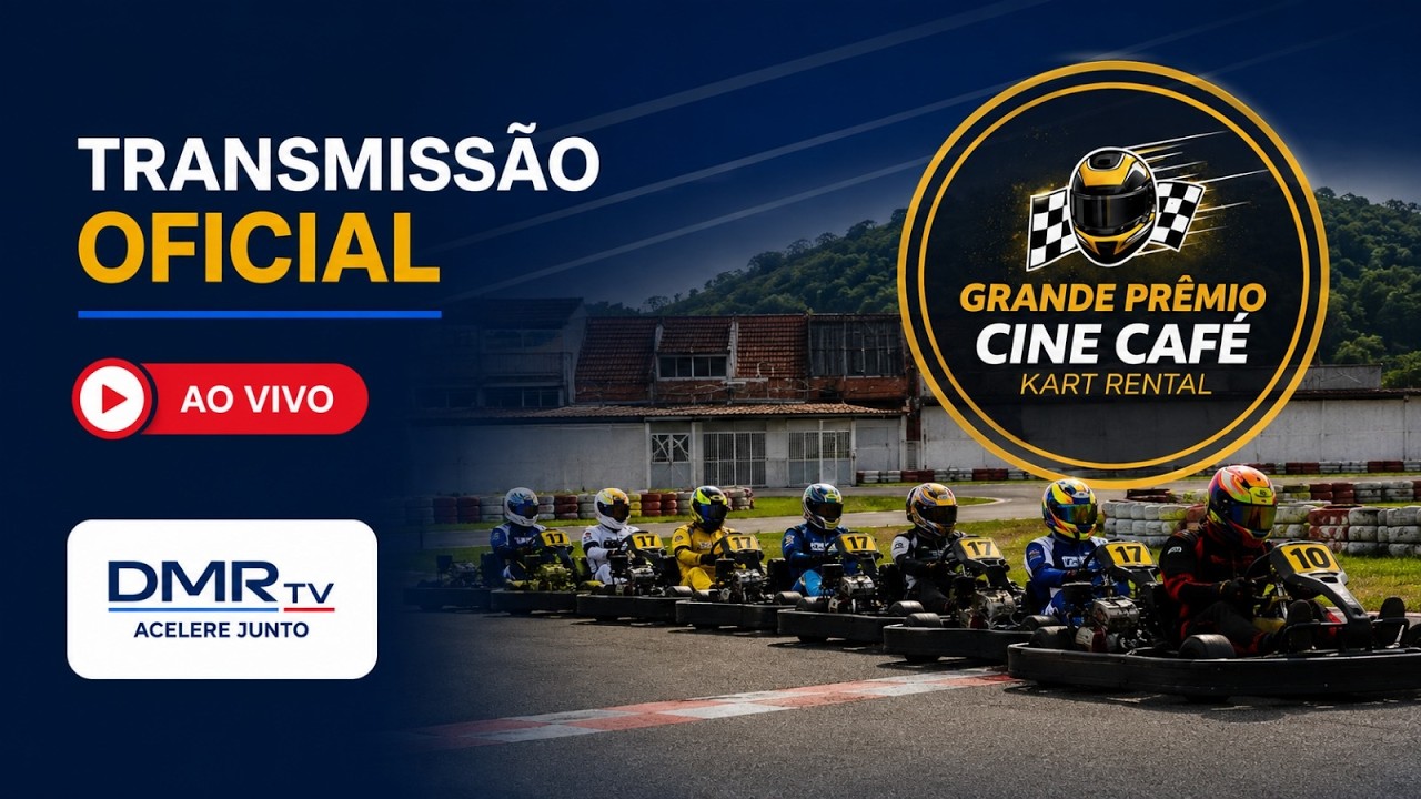 🔴 AO VIVO: GRANDE PREMIO CINE CAFÉ - KARTODROMO DOS INGLESES