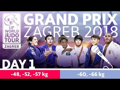Judo Grand-Prix Zagreb 2018: Day 1