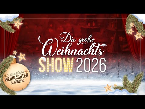 Trailer | Die Große Weihnachtsshow 2026 | Stage School Hamburg | Musical & Theater | First Stage